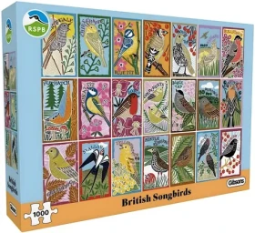 GIBSONS Puzzle RSPB: Britští pěvci
