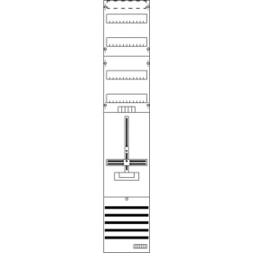 Striebel & John 2CPX054114R9999 DF19G1V pole counter vestavné Počet modulů (šířka) = 12 Počet řádků = 2 Obsah 1 ks