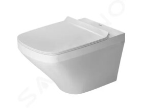 DURAVIT - DuraStyle Závěsné WC se sedátkem SoftClose, Rimless, s WonderGliss, alpská bílá 45510900A11