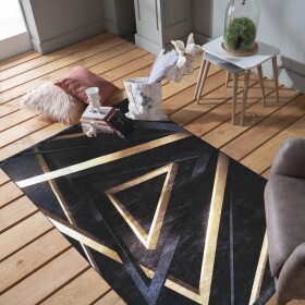 DumDekorace Štýlový koberec s geometrickým motívom Šířka: 60 cm | Délka: 100 cm
