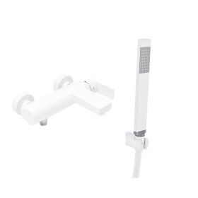 Vanová baterie SAT B-Way s vanovým setem 150 mm bílá matná SATBSBW222BSET1 SATBSBW222BSET1