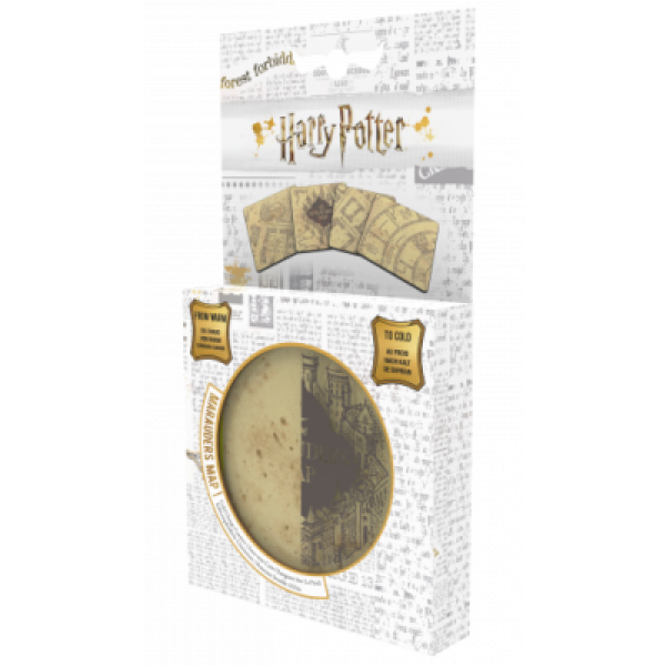 Harry Potter: Set podtácků - Pobertův plánek 4 ks (Marauders Map) - EPEE