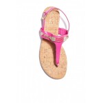 GUESS sandálky Jyll T-Strap Sandals růžové 36