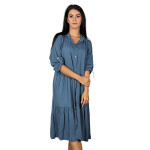 HOSH Dámské košilové šaty FATE Velikost: XL/XXL, Barva: Starorůžová