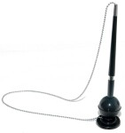 Office Products kuličkové pero na řetízku černé modrá náplň