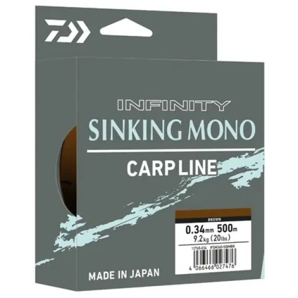 Daiwa Vlasec Infinity Sinking Mono Brown 500m 0,285mm (12765-028)