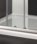 Aquatek - Master B2 sprchové dveře do niky zasouvací 126-130 cm, výplň sklo - matné B2130-07