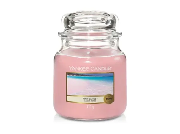 Yankee Candle Pink Sands střední sklenice 411g / doba hoření: až 75 h (1205340E)