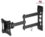 Maclean MC-719 černá / Nástěnný držák pro TV + monitor / 13-27" / VESA 100x100 / nosnost 15 kg (MC-719)