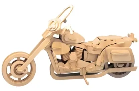 WOODCRAFT Dřevěné 3D puzzle Motorka Harley Davidson II