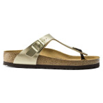 Dámské žabky Birkenstock Gizeh Birko-Flor Gold narrow (1016109) dámské 36