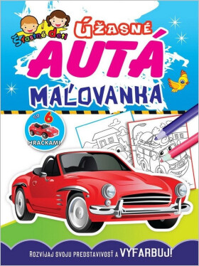 Úžasné autá Maľovanka