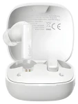 Baseus Bowie E19 Stellar White / Bezdrátová sluchátka / mikrofon / Bluetooth 5.3 (57983124473)