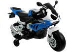 Mamido Dětská elektrická motorka BMW S1000RR Maxi modrá