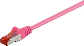 MicroConnect CAT6 F/UTP 3m růžová / PVC (B-FTP603PI)