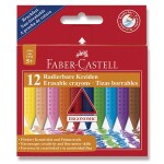 Voskové pastelky Faber-Castell Colour Grip 12ks