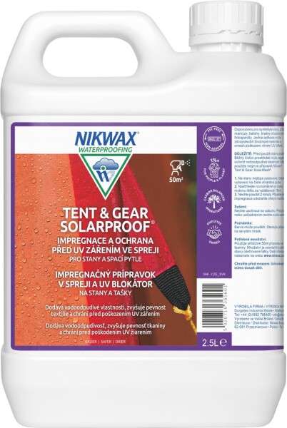 NIKWAX Tent & Gear SolarProof 2,5 litrů