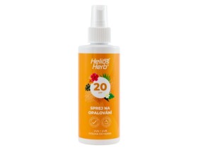 Helios Herb Sprej na opalování SPF 20 s beta karotenem 200 ml