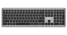C-TECH Quallis KB-118 / Klávesnice / bezdrátová / Bluetooth + 2.4 GHz / 111 kláves (KB-118)