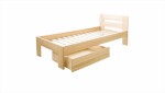 KLASA-NÁBYTEK.cz Úložný prostor pod postel buk ROZMĚR: 67 22 cm