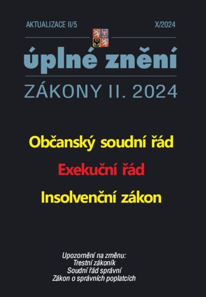 Aktualizace 2024 II/5