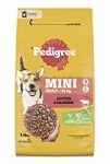Pedigree Dry Adult Mini hovězí se zeleninou 1,4kg