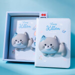 Squishy mini zápisník Kočka