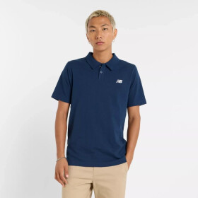 New Balance Bavlněná polokošile Pique M MT51519NNY Tričko s