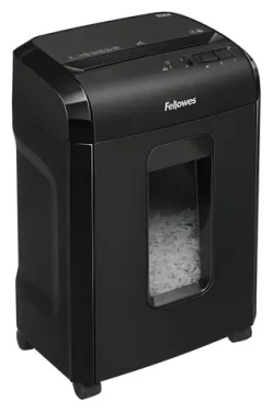 Fellowes 10 M černá / Skartovač / Křížový mikrořez 2×12 mm / P-5 / Koš 19 l (FELSH10M)