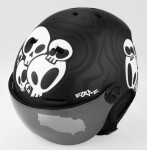 Etape dětská lyžařská přilba SPEEDY PRO, černá/bílá (technologie In-mold, velikost M (55-58 cm))