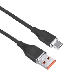 Solight SSC16005-S Kabel USB-C 3.1 (M) - USB-A 2.0 (M) 0.5m černá / silikon (SSC16005-S)