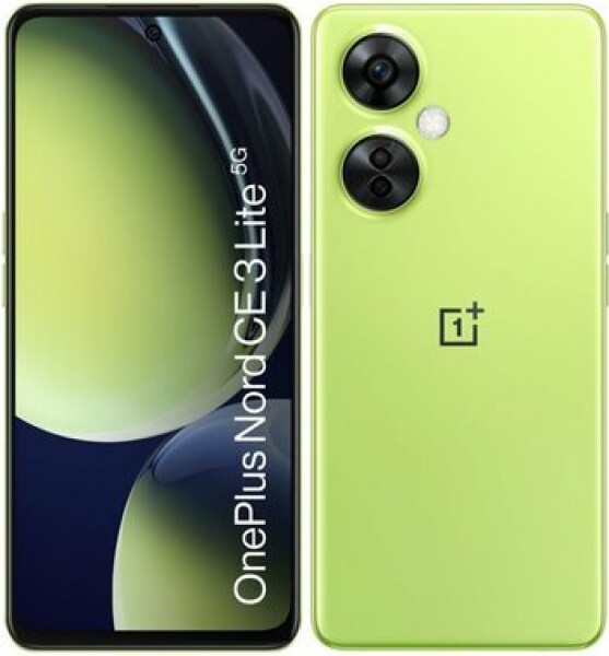 OnePlus Nord CE Lite 5G 8+128GB zelená 6.72" 128GB Android 13