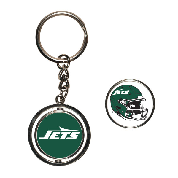 Wincraft Přívěšek na klíče New York Jets NFL Spinner Key Ring WI_46248024