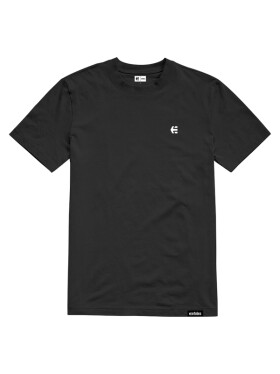 Etnies Team Emb. black pánské tričko krátkým rukávem