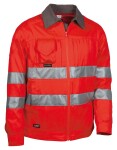 Reflexní bunda COFRA GLARING Barva: Červená, Velikost: 52 (18674_52_REF2)