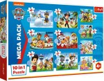 TREFL Puzzle 10v1 Paw patrol - Spolehlivý tým