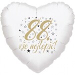 88. narozeniny balónek srdce Balonky.cz 88. narozeniny balónek srdce Balonky.cz