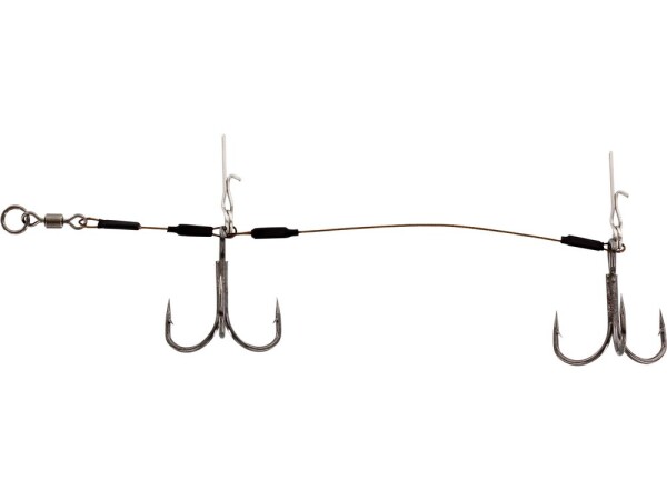 Westin Systém na gumové nástrahy Stinger Double 2ks - 15cm 2/0,Westin Systém na gumové nástrahy Stinger Double 2ks - 15cm 2/0