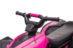 Mamido Dětská elektrická čtyřkolka XC-sport 2x45W růžová