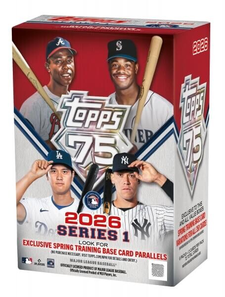 2026 Topps Series 1 Baseball Blaster Box - sběratelské karty MLB