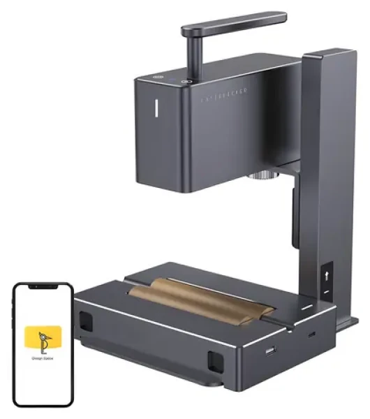 LaserPecker 2 Suit Version / Laserový gravírovací stroj / 5W / 2K / 800 mm/s / Bluetooth (LP2-S)