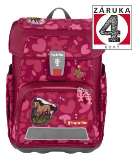 Školní aktovka CLOUD Wild Horse Nora 5 dílný set, AGR certifikát