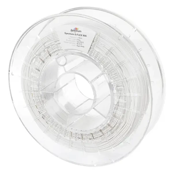 Spectrum 80254 3D filament S-Flex 90A polar white | 1.75mm | 500g (80254)