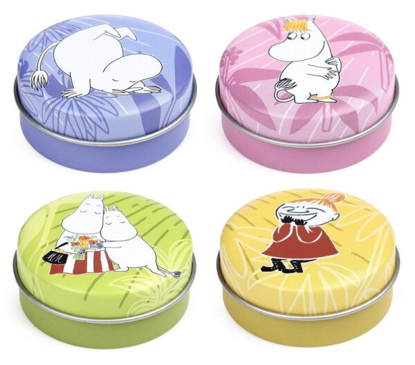 Mumínek Balzám na rty v plechové krabičce - Tammi