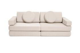 SHAPPY Dětská rozkládací pěnová pohovka SHAPPY PLAY mini Barva: Soft Beige