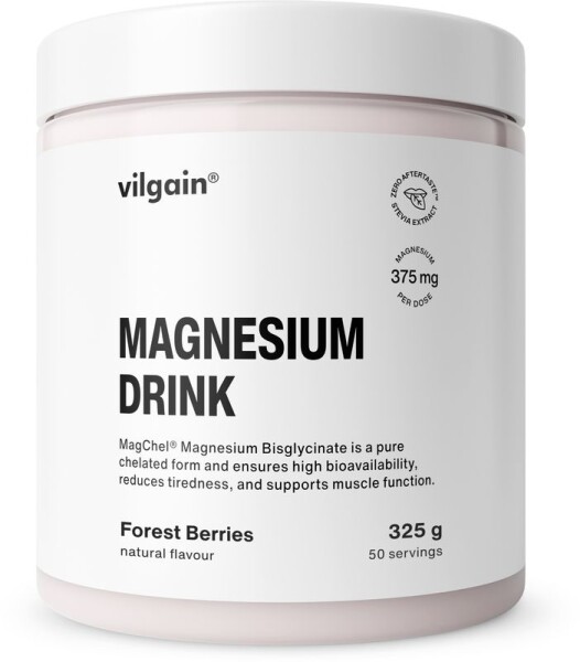 Vilgain Magnesium Drink – lesní ovoce 325 g