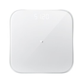 Xiaomi Mi Smart Scale 2 bílá / Osobní váha / LED displej / BT 5.0 / BMI / napájení 3x AAA / Android a iOS (6934177708022)
