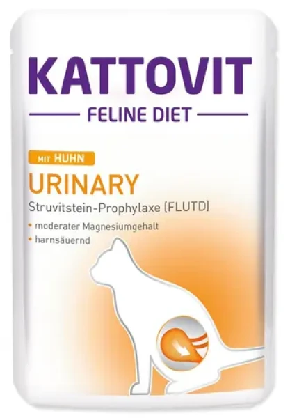 Kattovit Urinary kuře 85 g / Kapsička pro kočky (393-77035)