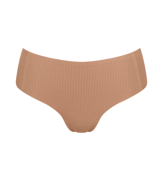 Dámské kalhotky ZERO Feel Pure Hipster - BROWN - béžové 00CM - SLOGGI NOSTALGIC BROWN XL