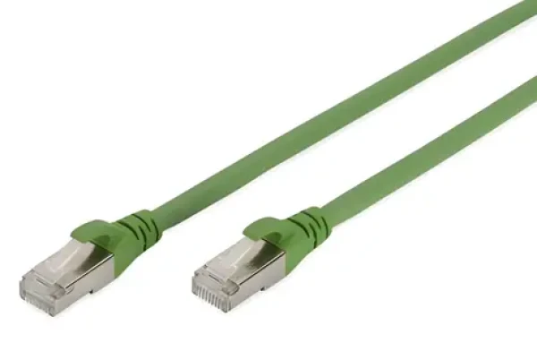 Digitus CAT 6A S/FTP zelený / Patch kabel / PUR plášť / 20 m / AWG 26/7 / RJ-45 (DK-1644-A-PUR-200)